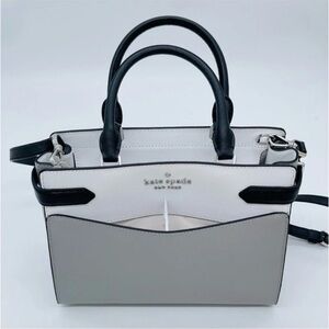 Kate Spade Black and Gray Satchel